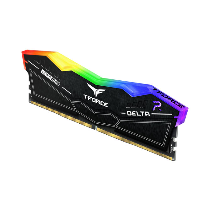 Оперативная память 32 Gb 6000 MHz Team Group T-FORCE DELTA RGB Black (FF3D532G6000HC30DC01)