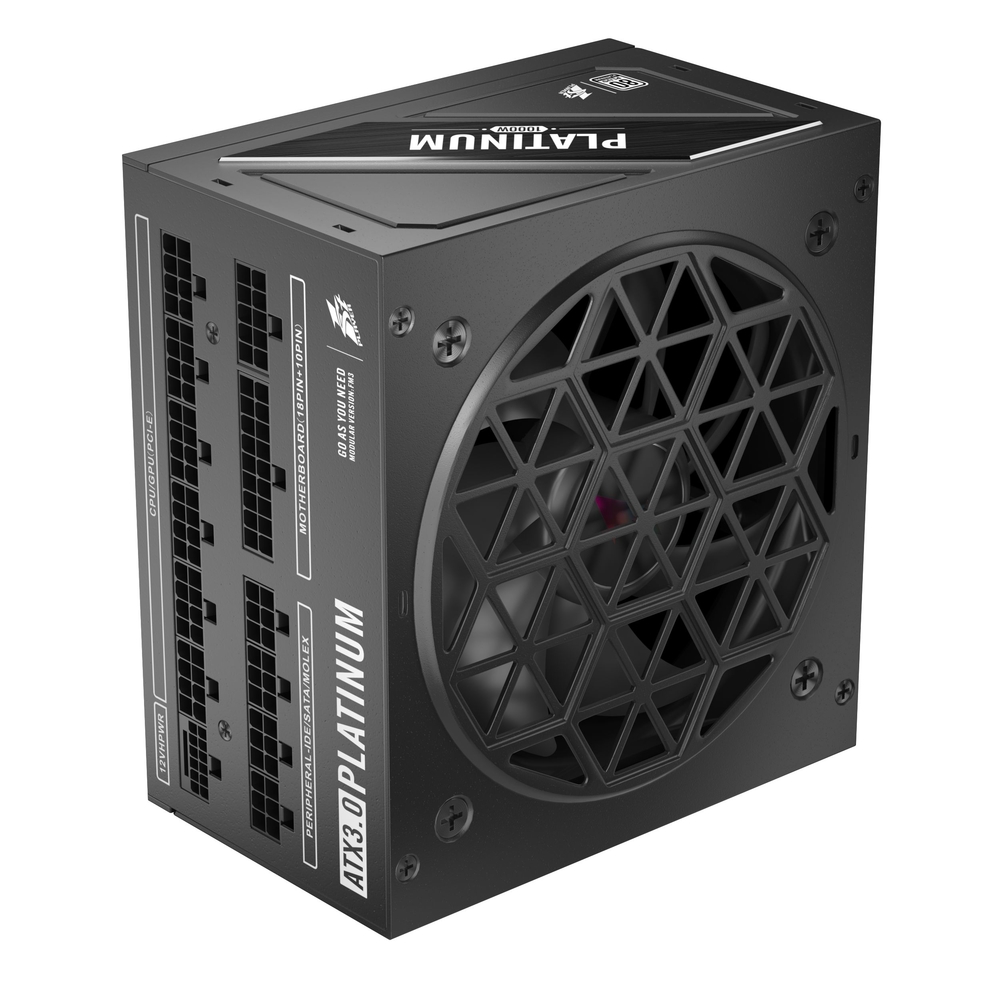 Блок питания 1STPLAYER 1000W NGDP Platinum Black (HA-1000BA3-BK)