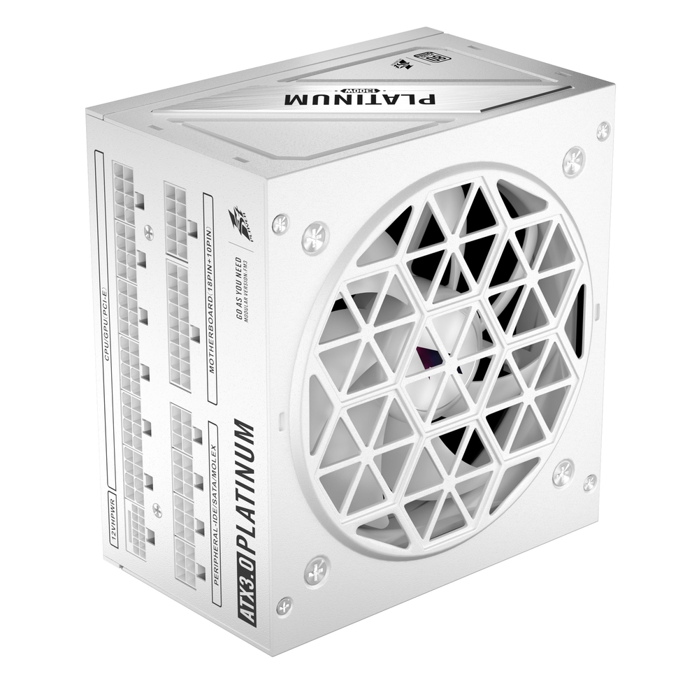 Блок питания 1STPLAYER 1300W NGDP Platinum White (HA-1300BA3-WH)