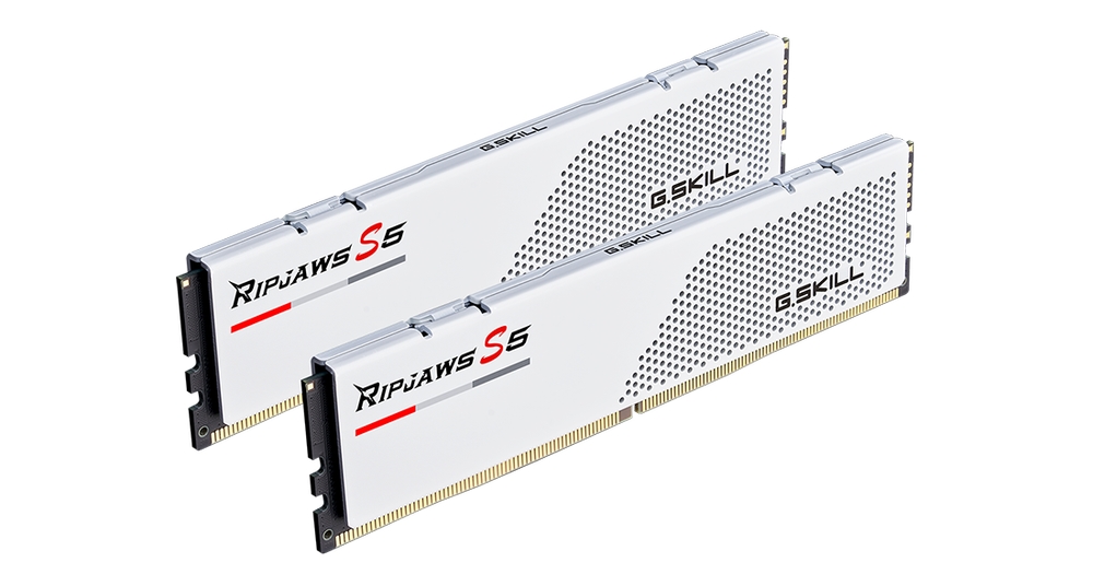 Оперативная память 32 Gb 6000 MHz G.Skill RIPJAWS S5 White (F5-6000J3238F16GX2-RS5W)