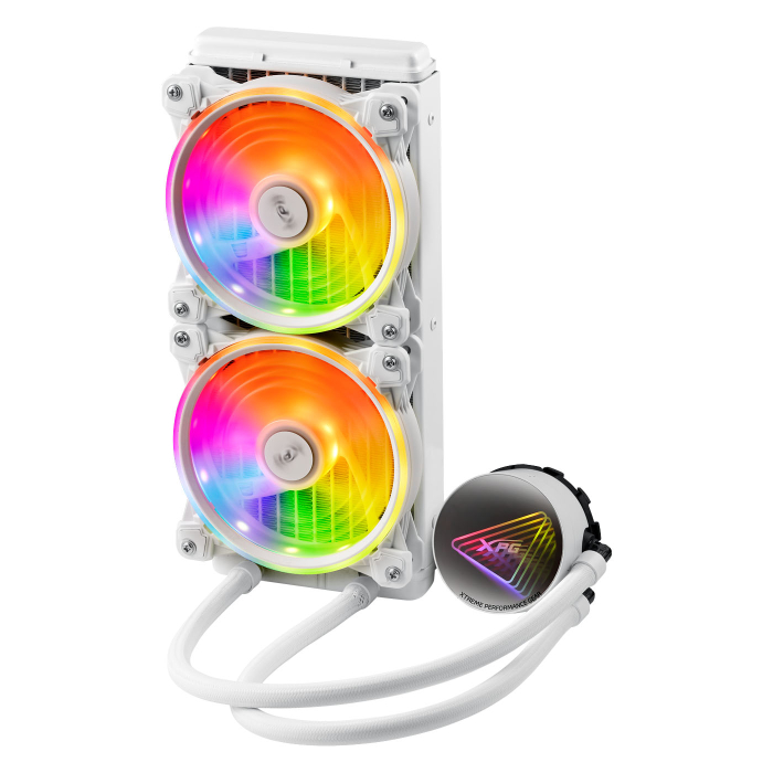 Система жидкостного охлаждения для процессора ADATA XPG Levante X 240 RGB White LEVANTEX240-WHCWW