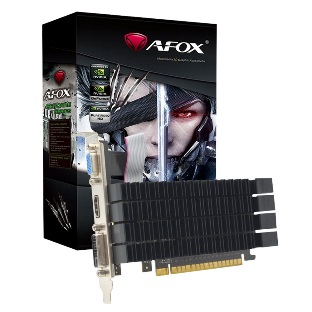 Видеокарта AFox (AF730-2048D3L3-V3) GeForce GT 730 2GB heatsink