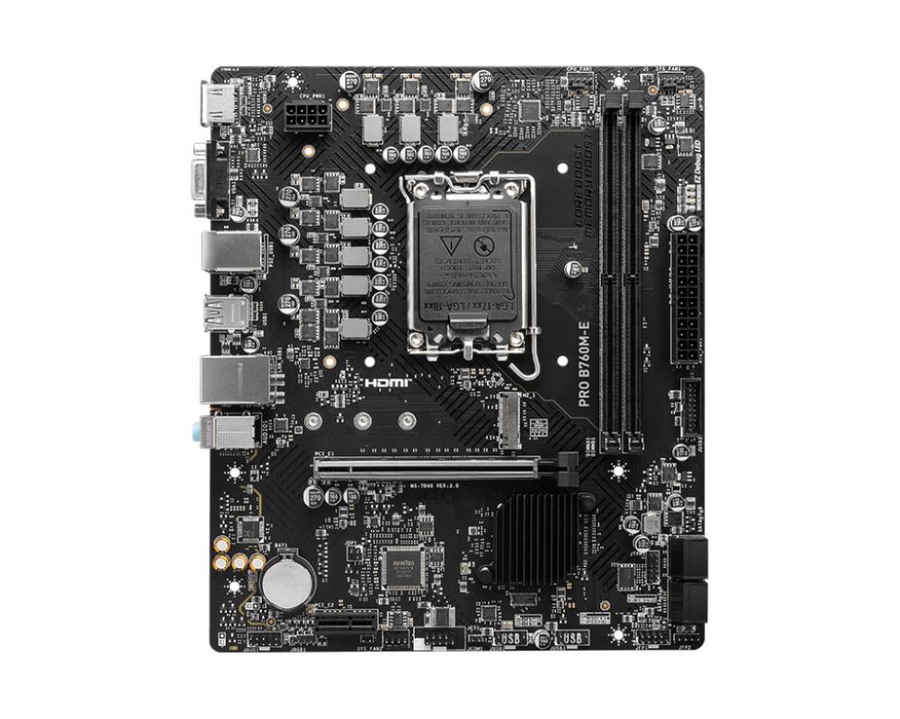 Материнская плата MSI PRO B760M-E