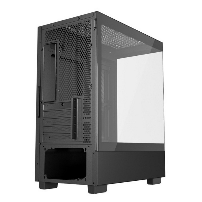 Компьютерный корпус Powercase VISION Micro M TG Black (CVMMB-L0)