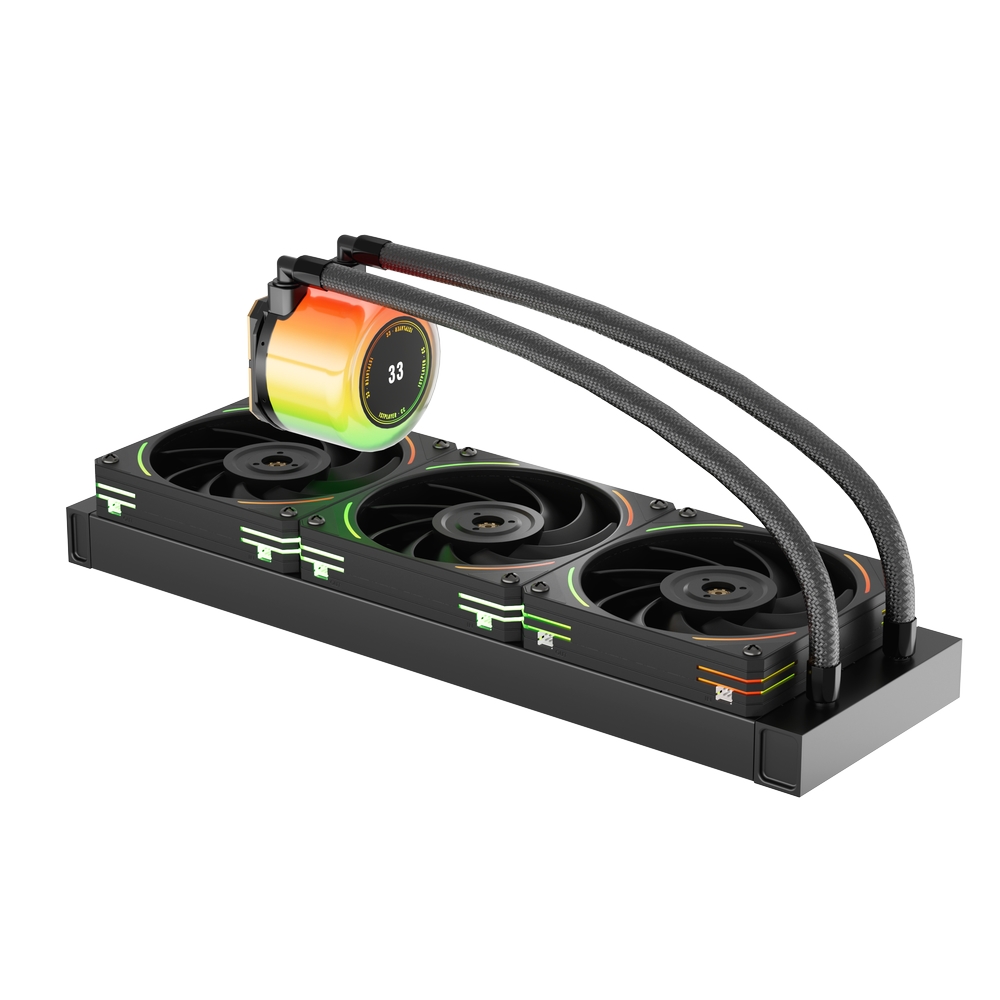 Система жидкостного охлаждения для процессора 1STPLAYER CC 360 ARGB Black CC-360-BK