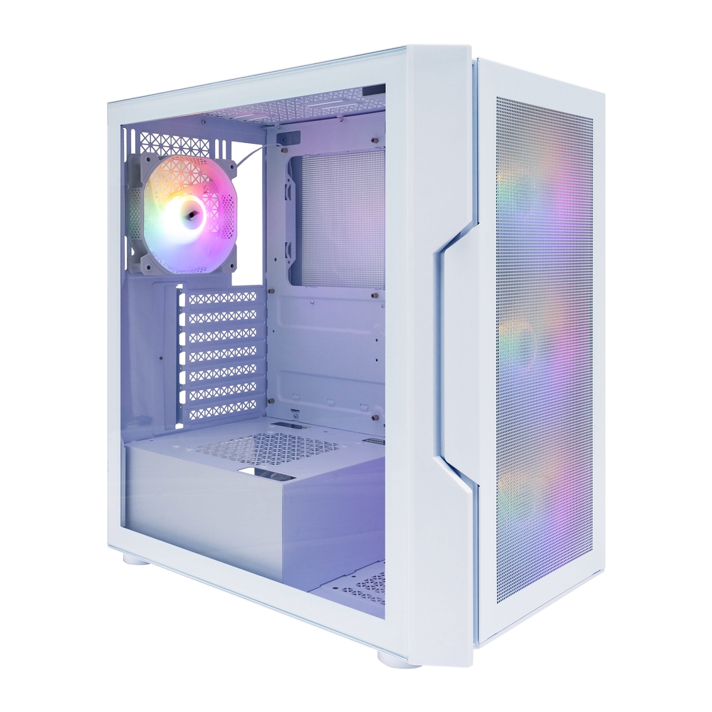 Компьютерный корпус 1STPLAYER TRILOBITE T7-P FRGB White (T7-P-WH-4F1-W)