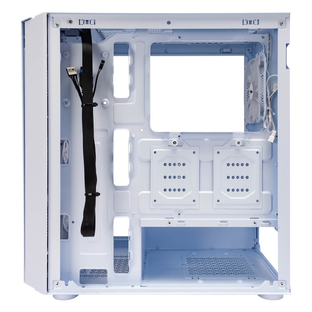 Компьютерный корпус 1STPLAYER TRILOBITE T7-P FRGB White (T7-P-WH-4F1-W)