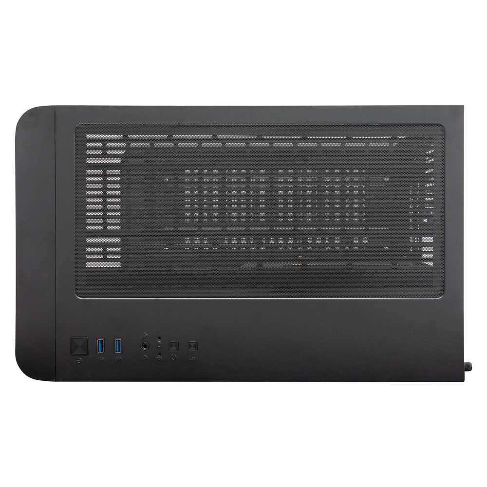 Компьютерный корпус 1STPLAYER UVIEW UV6 Black (UV6-BK)