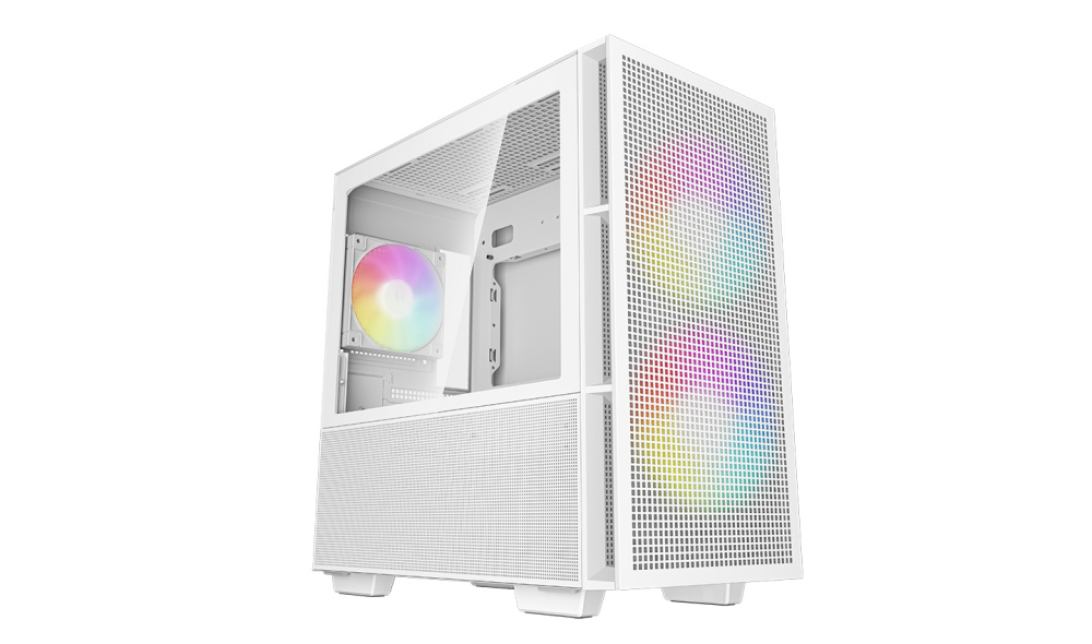 Компьютерный корпус Deepcool CH360 TG RGB White (R-CH360-WHAPE3-G-1)