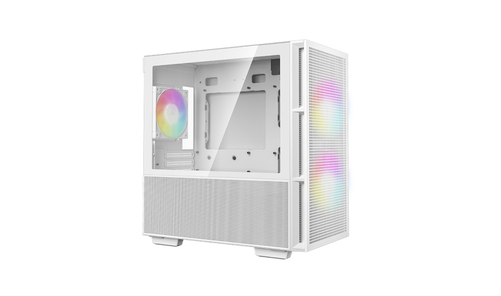 Компьютерный корпус Deepcool CH360 TG RGB White (R-CH360-WHAPE3-G-1)
