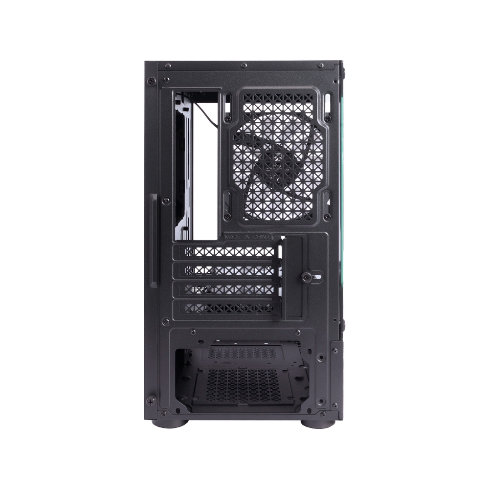 Компьютерный корпус 1STPLAYER MIKU Mi2-A LED Black (FP_Mi2-A-BK-2F1R-1F1)