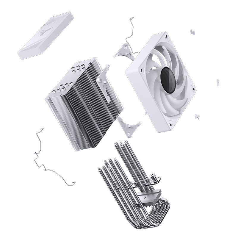 Кулер для процессора JONSBO CR-1000 V2 PRO Color LED White PWM