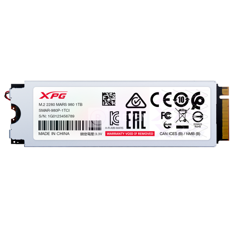 Твердотельный накопитель ADATA XPG 1000 Gb MARS 980 PRO (SMAR-980P-1TCI)