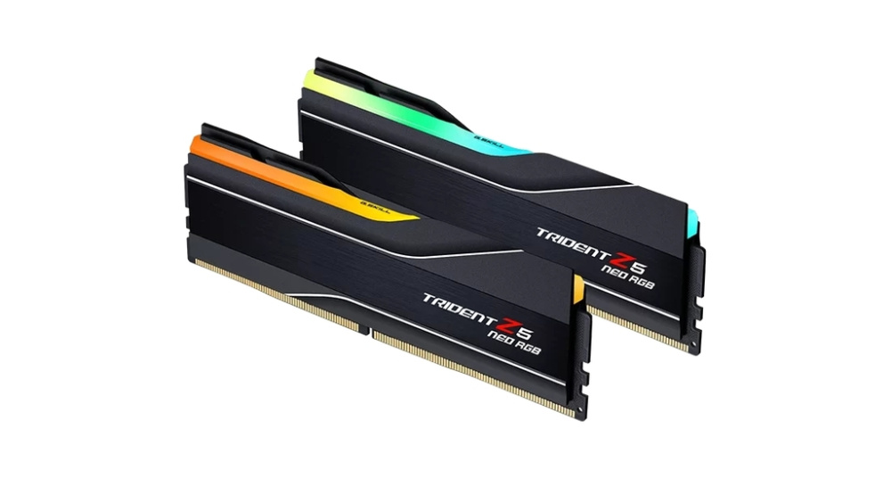 Оперативная память 128 Gb 6000 MHz G.Skill TRIDENT Z5 Neo RGB Black (F5-6000J3644D64GX2-TZ5NR)