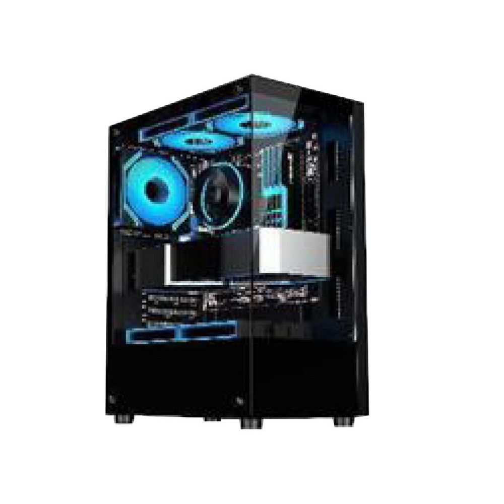 Компьютерный корпус ALSEYE Spider-B (5 fans ARGB) TG Black