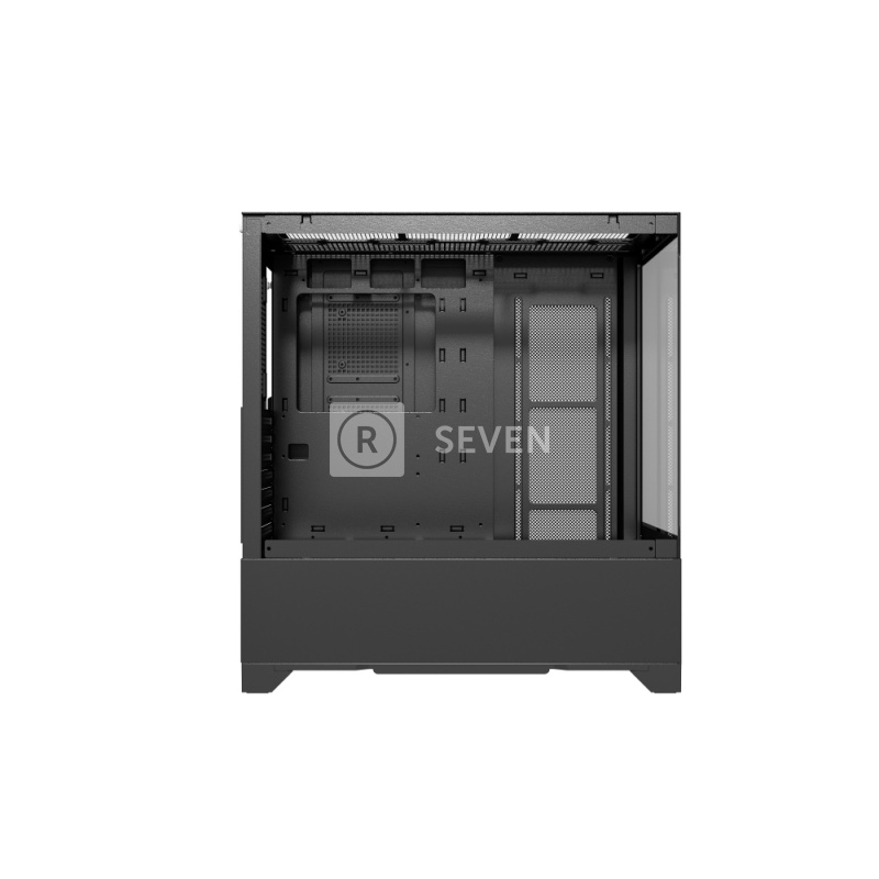 Компьютерный корпус Powercase VISION Black V2 TG Black (CVBAV2-L0)