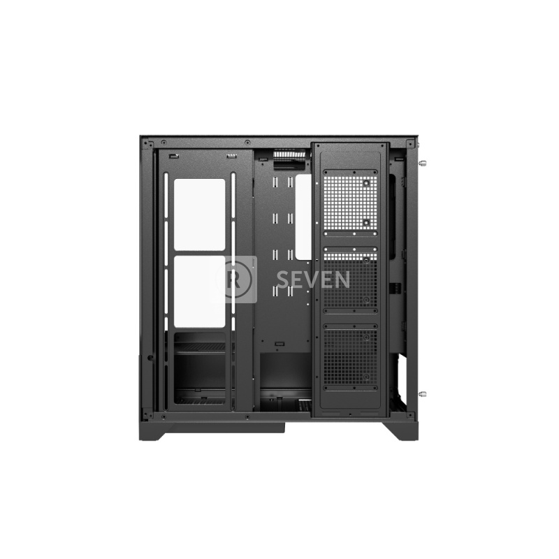 Компьютерный корпус Powercase VISION Black V2 TG Black (CVBAV2-L0)