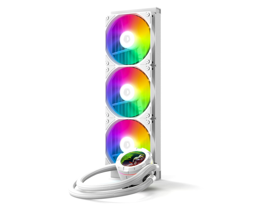 Система жидкостного охлаждения для процессора ID-COOLING SL360 XE White