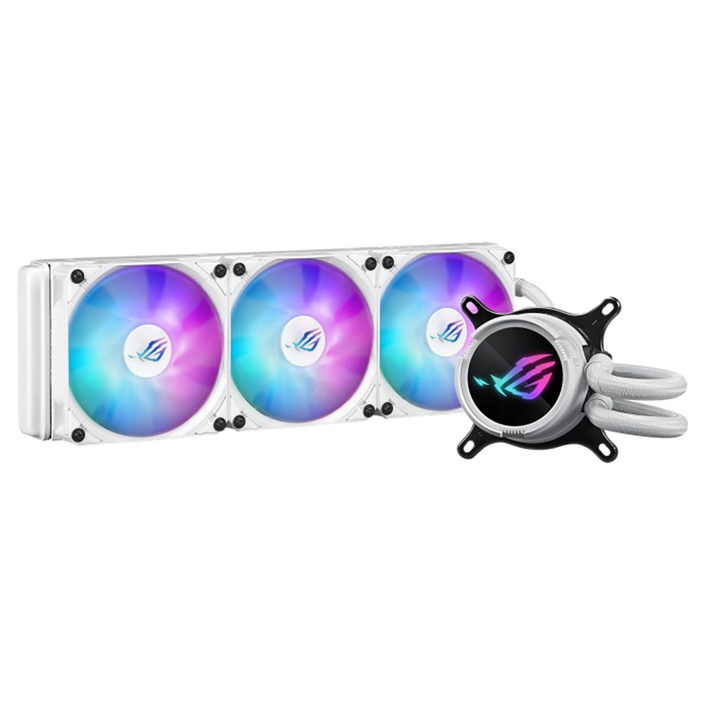 Система жидкостного охлаждения для процессора ASUS ROG STRIX LC III 360 ARGB White (90RC00T2-M0UAY0)