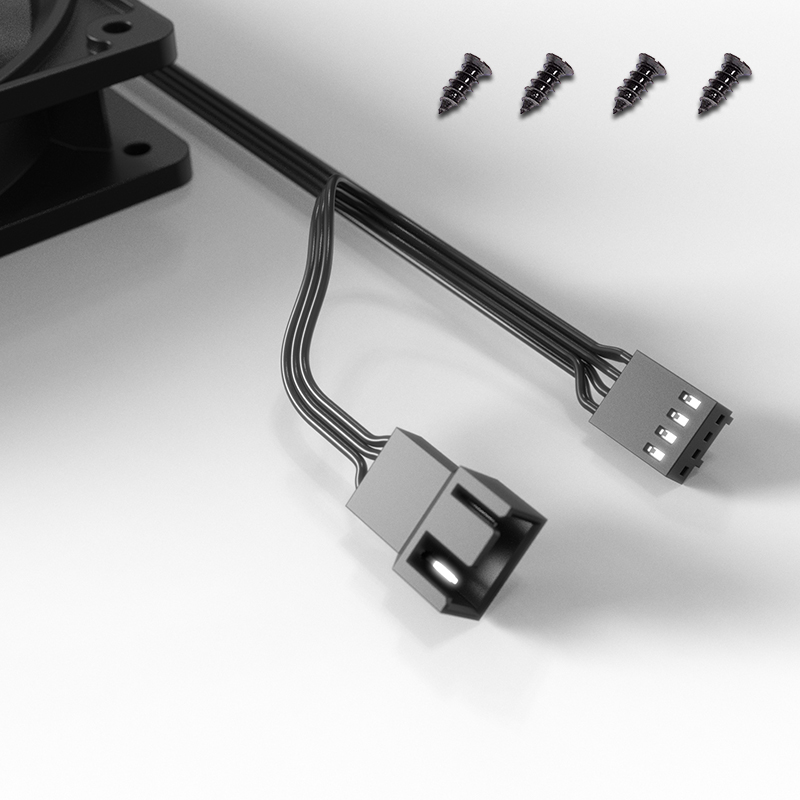Вентилятор для корпуса ID-COOLING XF-120-K PWM BOX