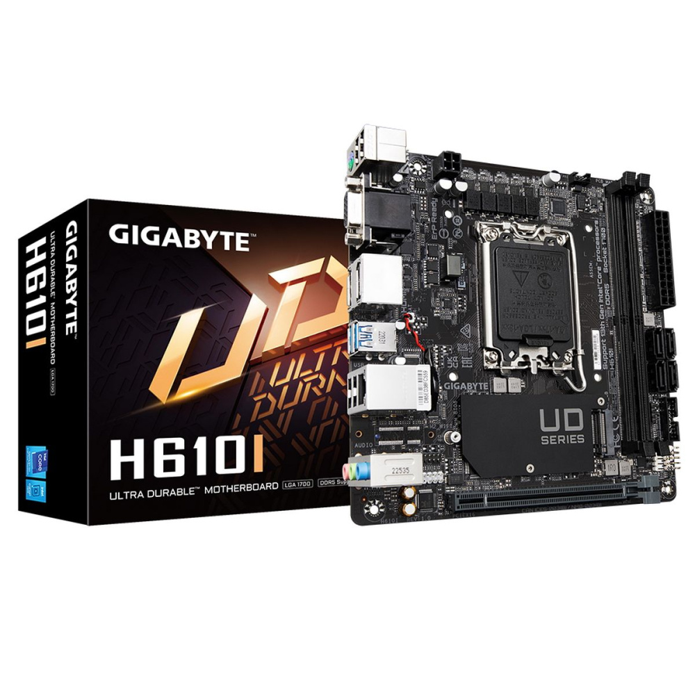 Материнская плата Gigabyte H610I