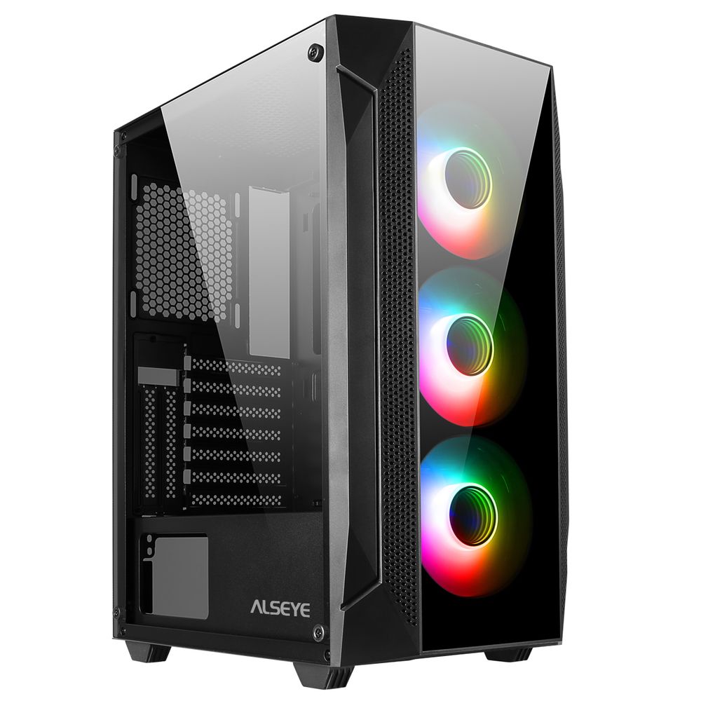 Компьютерный корпус ALSEYE RGB (Phantom 1.0-BK)