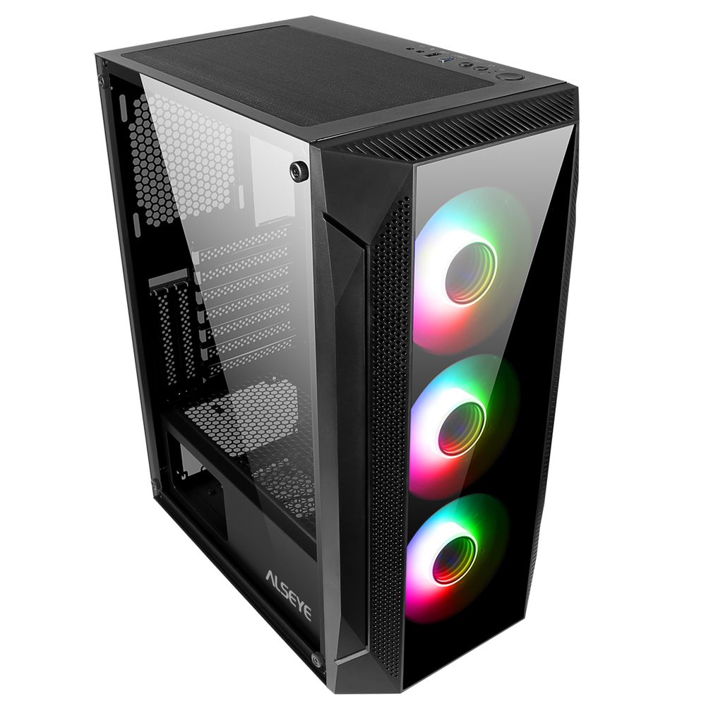 Компьютерный корпус ALSEYE RGB (Phantom 1.0-BK)
