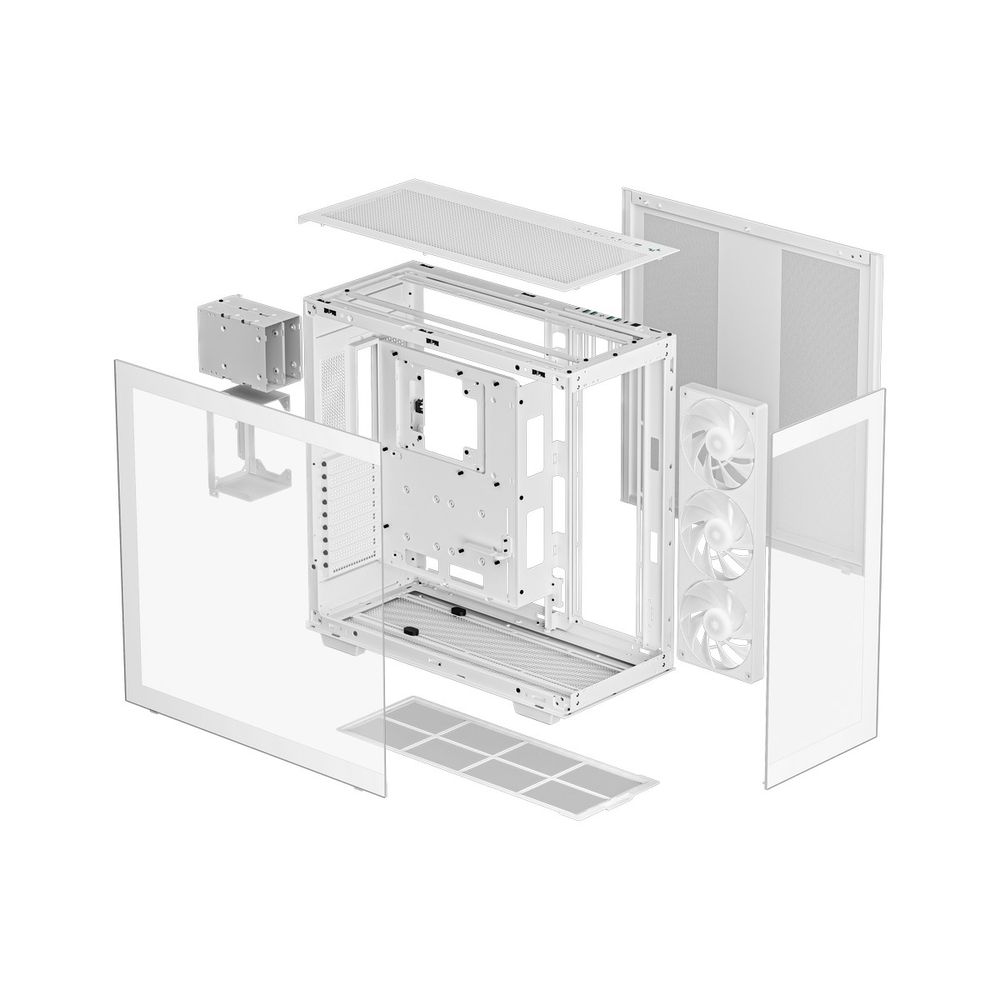Компьютерный корпус Deepcool CH780 TG RGB White (R-CH780-WHADE41-G-1)