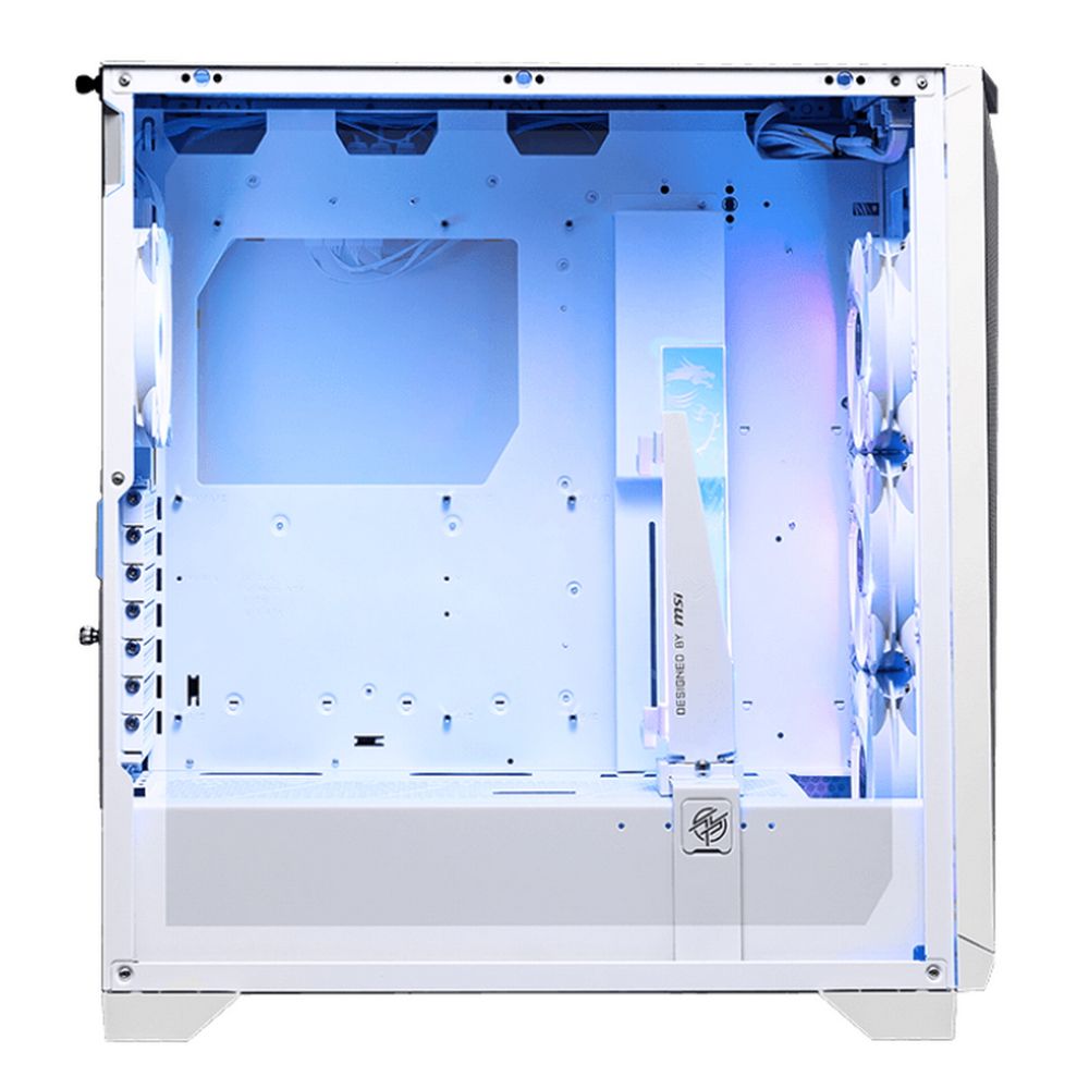 Компьютерный корпус MSI MPG GUNGNIR 300R AIRFLOW TG White (306-7G21W21-W57) PWM RGB Fan
