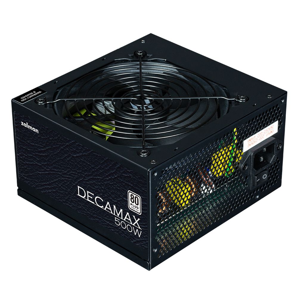 Блок питания Zalman 500W DecaMax Black (ZM500-LX3)