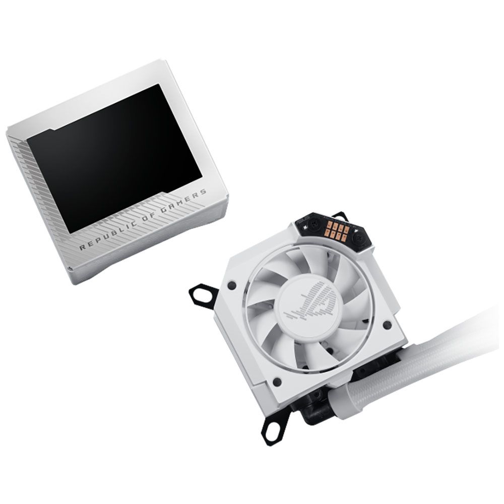Система жидкостного охлаждения для процессора ASUS ROG RYUJIN III 360 ARGB White (90RC00L2-M0UAY0)