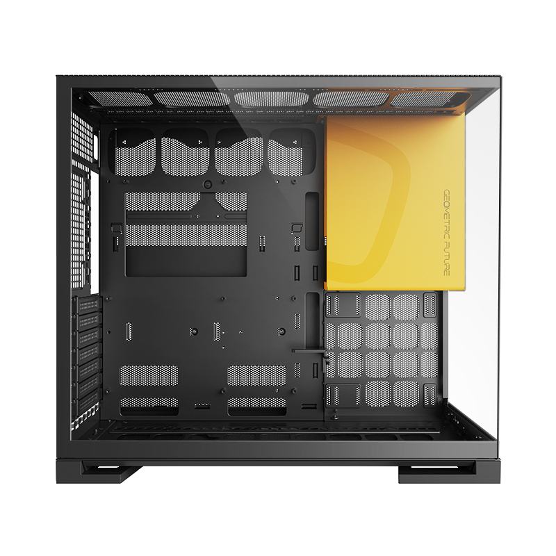 Компьютерный корпус Geometric Future Model 5 Black Yellow (1AM5WKBY00100) (GF_M5-YB)