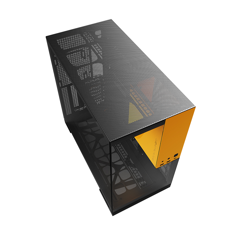Компьютерный корпус Geometric Future Model 5 Black Yellow (1AM5WKBY00100) (GF_M5-YB)