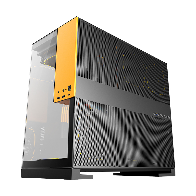 Компьютерный корпус Geometric Future Model 5 Black Yellow (1AM5WKBY00100) (GF_M5-YB)
