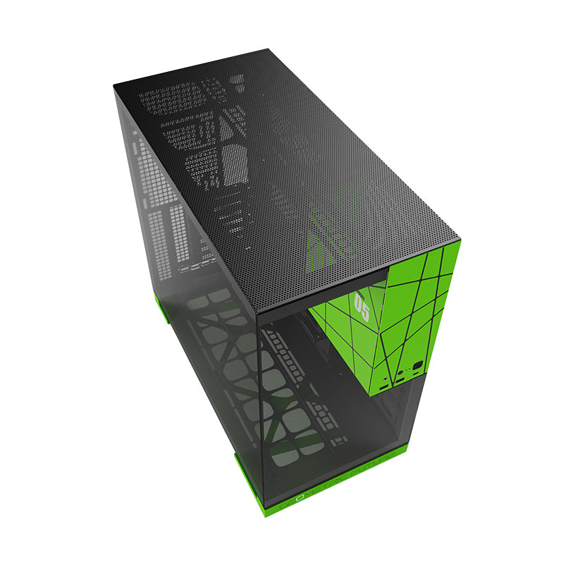 Компьютерный корпус Geometric Future Model 5 NV Style Limited Edition (1AM5WKNV00100) (GF_M5-NV)