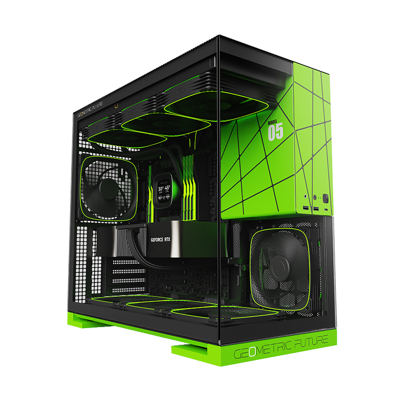 Компьютерный корпус Geometric Future Model 5 NV Style Limited Edition (1AM5WKNV00100) (GF_M5-NV)