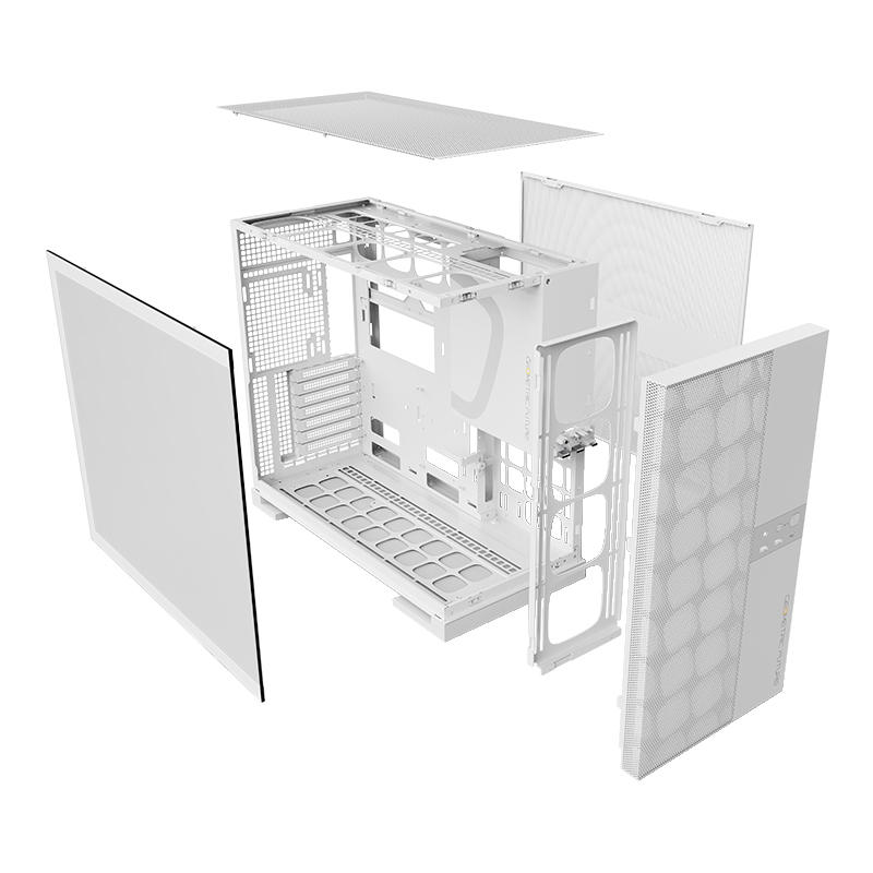 Компьютерный корпус Geometric Future Model 5 Vent White (1AM5VTWT00100) (GF_M5-VENT-W)