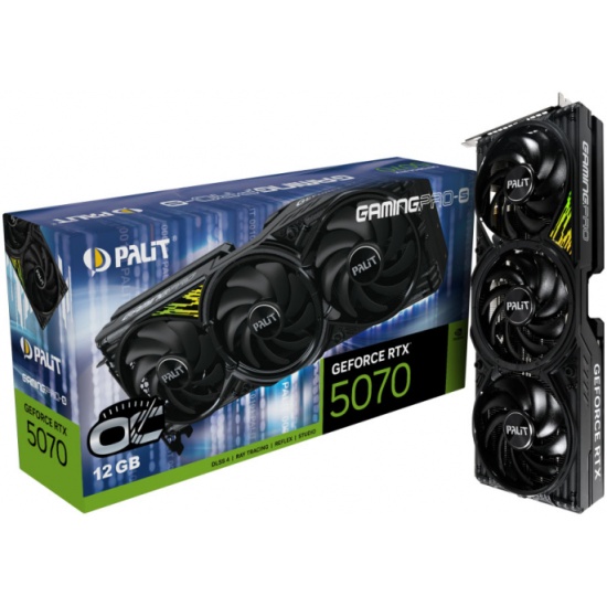 Видеокарта Palit (NE75070T19K9-GB2050U) GeForce RTX 5070 12GB GAMINGPRO-S OC