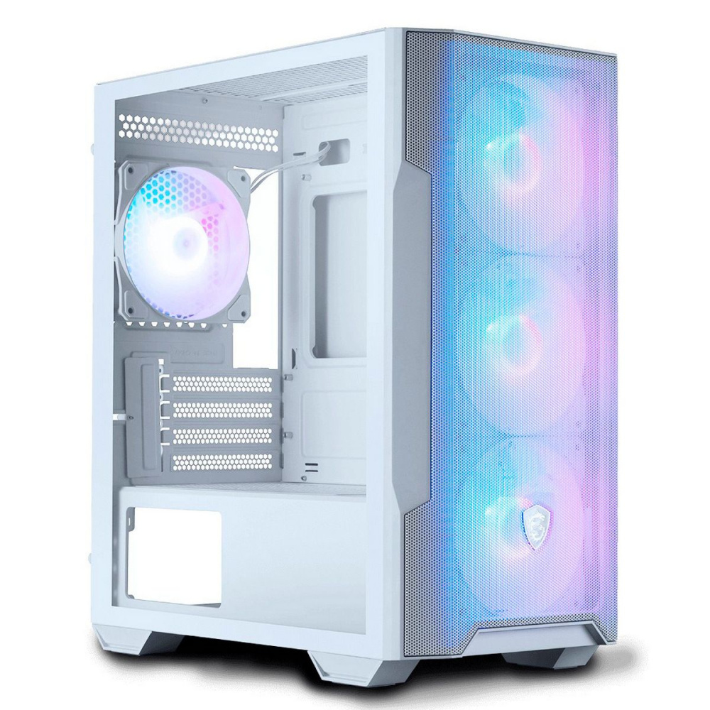 Компьютерный корпус MSI MAG FORGE M100R ARGB White (306-7G20W21-HH9)