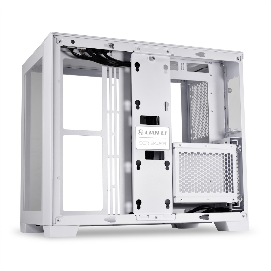 Компьютерный корпус Lian Li O11D Mini-S Snow Edition TG White (G99.O11DMI-S.R0)