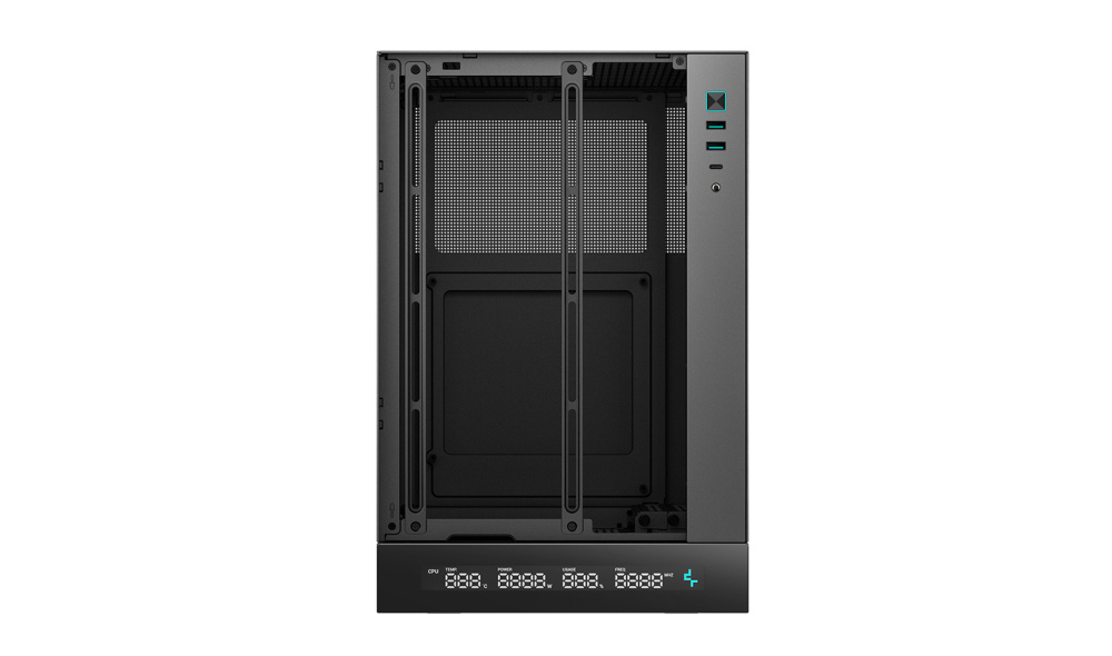 Компьютерный корпус Deepcool CH170 DIGITAL Black