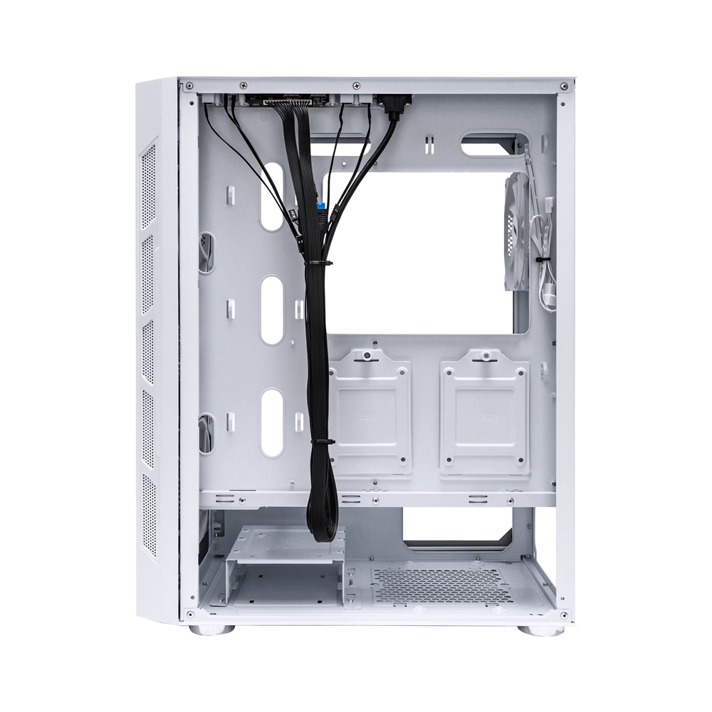 Компьютерный корпус 1STPLAYER FIREBASE XP LED White (XP-WH-4F1-W)