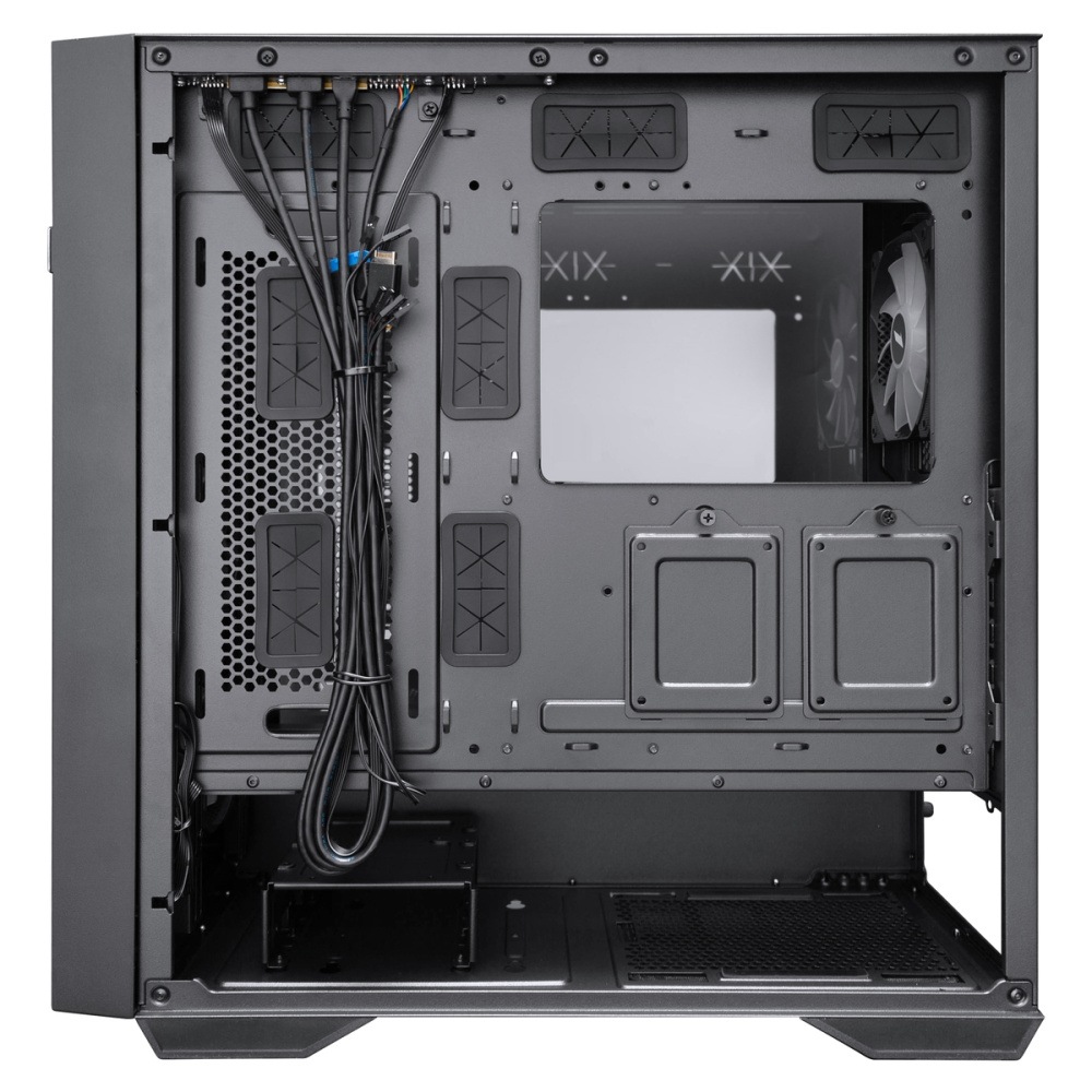Компьютерный корпус 1STPLAYER FD8 FRGB Black (FD8-BK-4F1)