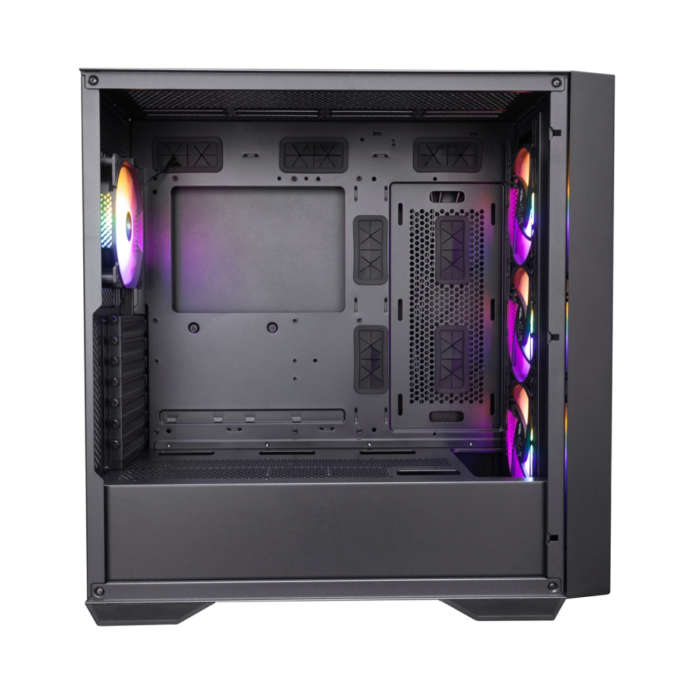 Компьютерный корпус 1STPLAYER FD8 FRGB Black (FD8-BK-4F1)