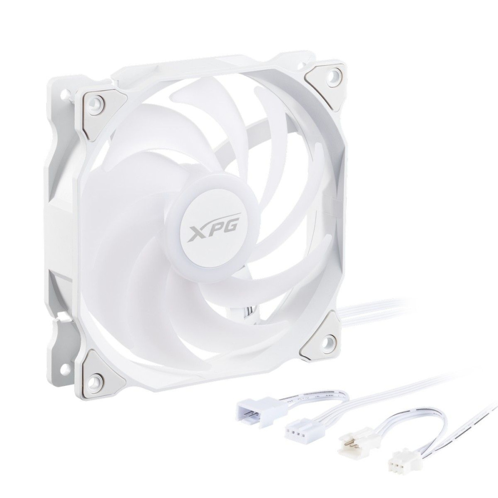 Комплект вентиляторов для корпуса ADATA XPG VENTO120ARGBPWM3C-WHCWW
