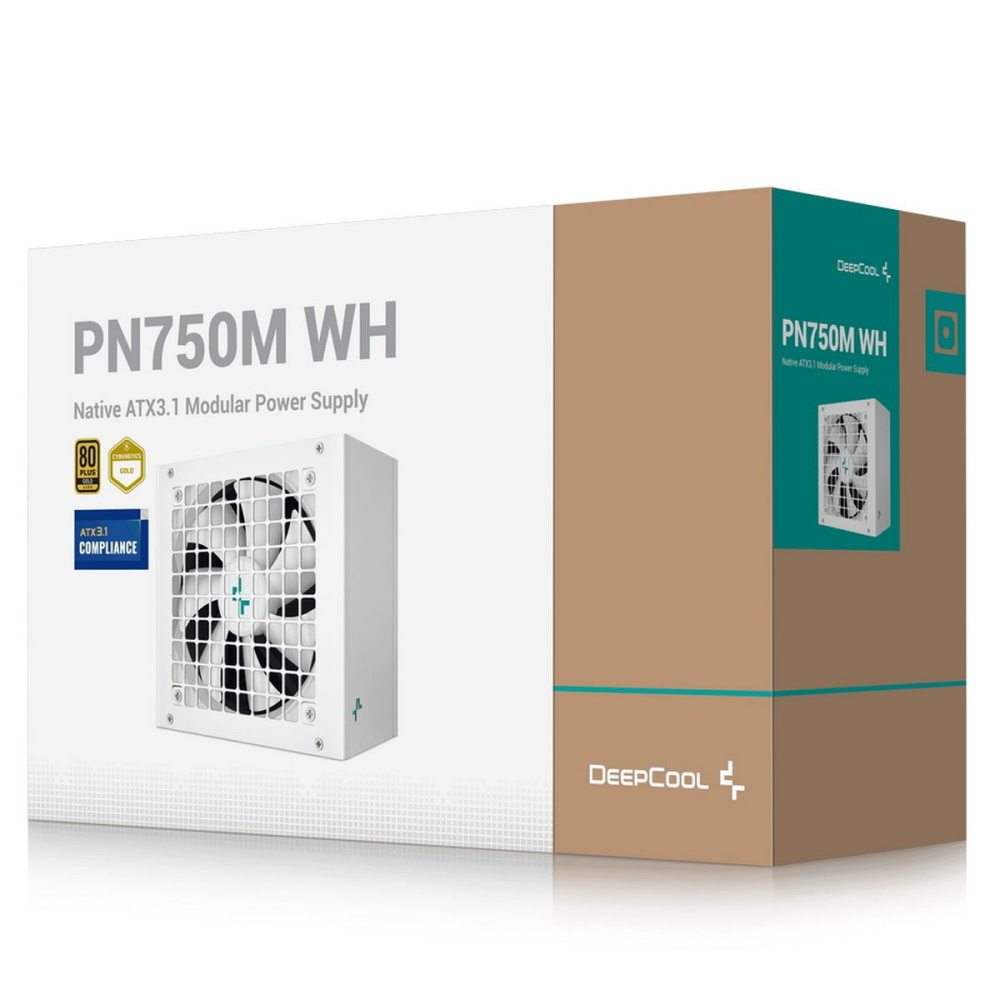 Блок питания Deepcool 750W PN750M White (R-PN750M-FC0W-WGEU)