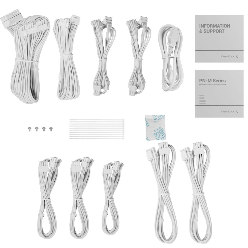 Блок питания Deepcool 750W PN750M White (R-PN750M-FC0W-WGEU)