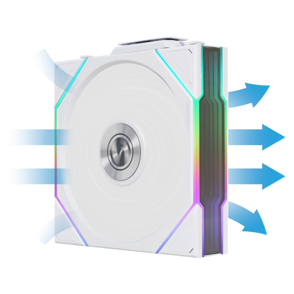Вентилятор для корпуса Lian Li UNI FAN TL WIRELESS 120 12TL1W1W WHITE (G99.12TL1W1W.R0)