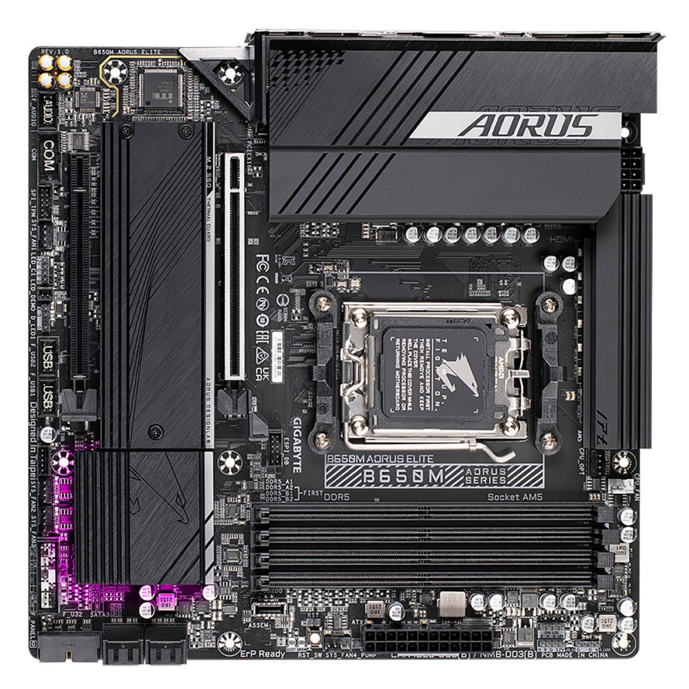 Материнская плата Gigabyte B650M AORUS ELITE
