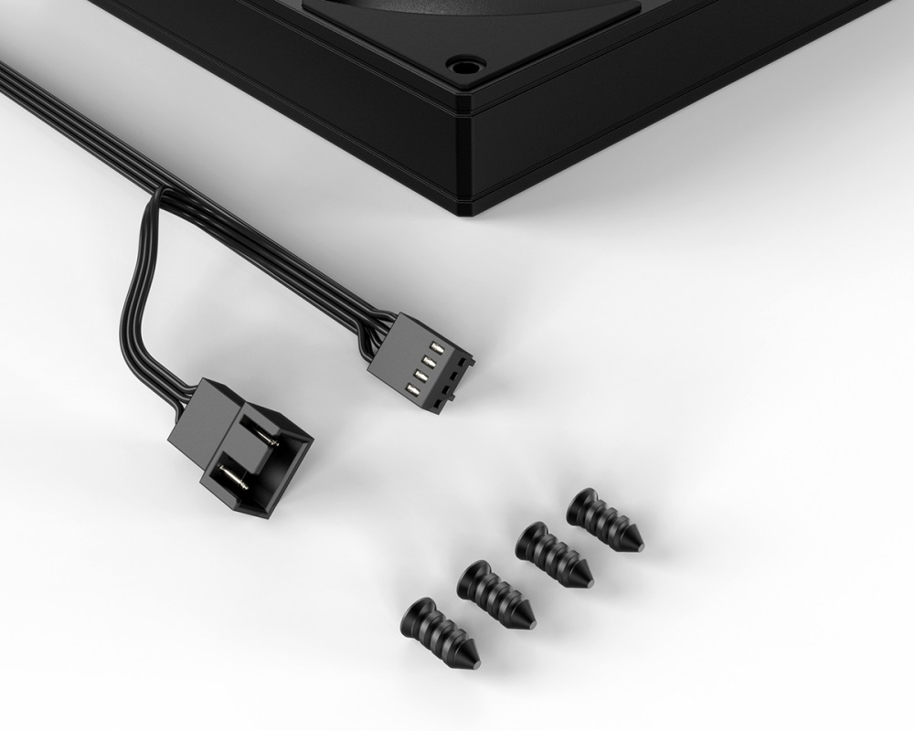 Комплект вентиляторов для корпуса ID-COOLING AS-140-K DUET (2 in 1) Black